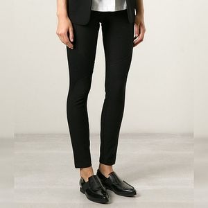 Helmut Lang Mesh Panel Leggings Black Size Small